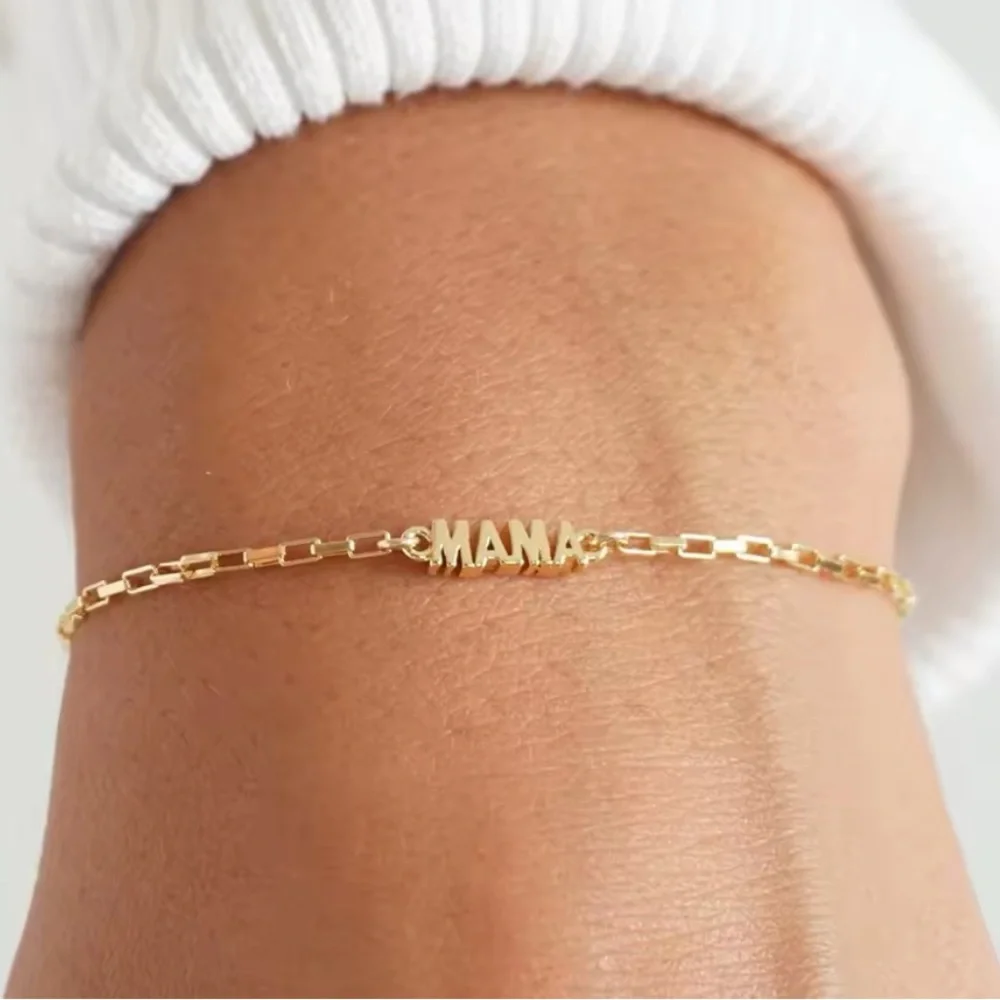 18k Gold plated 'MAMA' Bracelet